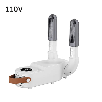 Shoe Dryer UV Shoe Sterilization Intelligent Timer Shoe Dryer Eliminate Odor Socks Boot Deodorizer Foldable Shoe Heating Dryer