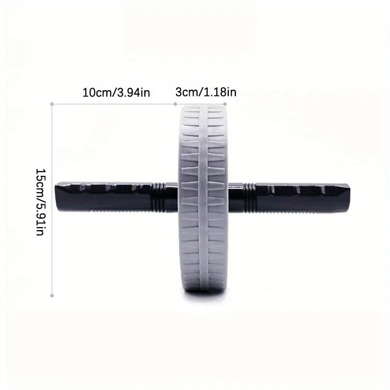 Workout AB Roller Wheel Non-slip Abdominal Trainer No Noise Exercise Wheel Abdominal Exerciser for Home Gym Strength Workouts