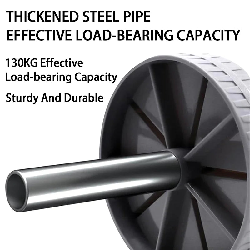 Workout AB Roller Wheel Non-slip Abdominal Trainer No Noise Exercise Wheel Abdominal Exerciser for Home Gym Strength Workouts